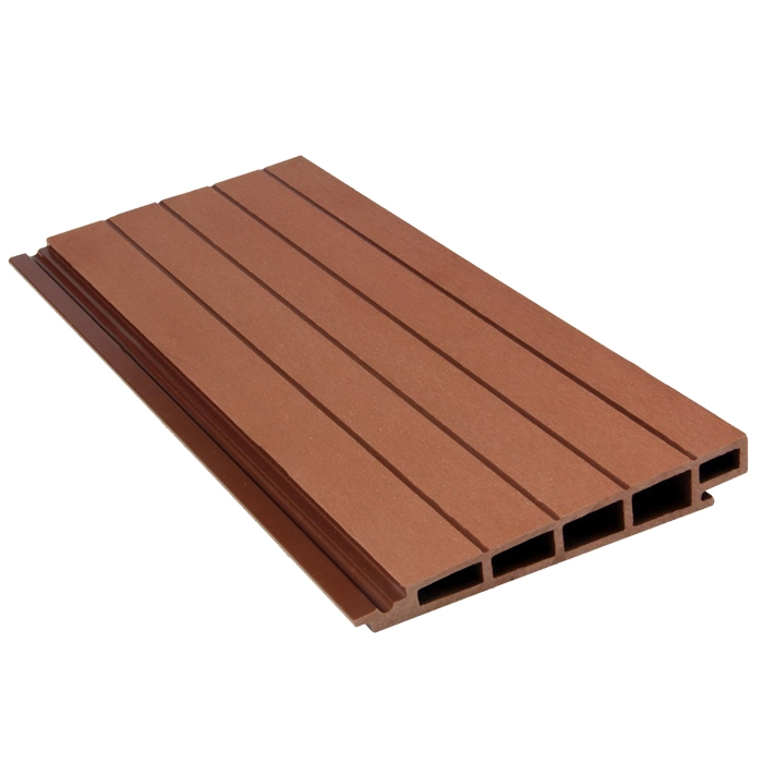 No-PVC Fsc Certificated Realistic Wood Grain Lightweight Easy-to-Handle WPC Wall Panel Board
