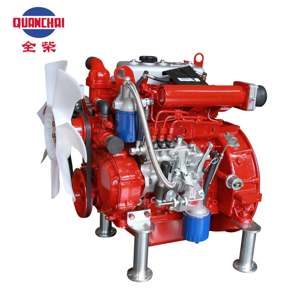 High Performance Red Color 3000rpm Diesel Engine for Water Pump Set and Fire Fighting Pump Set