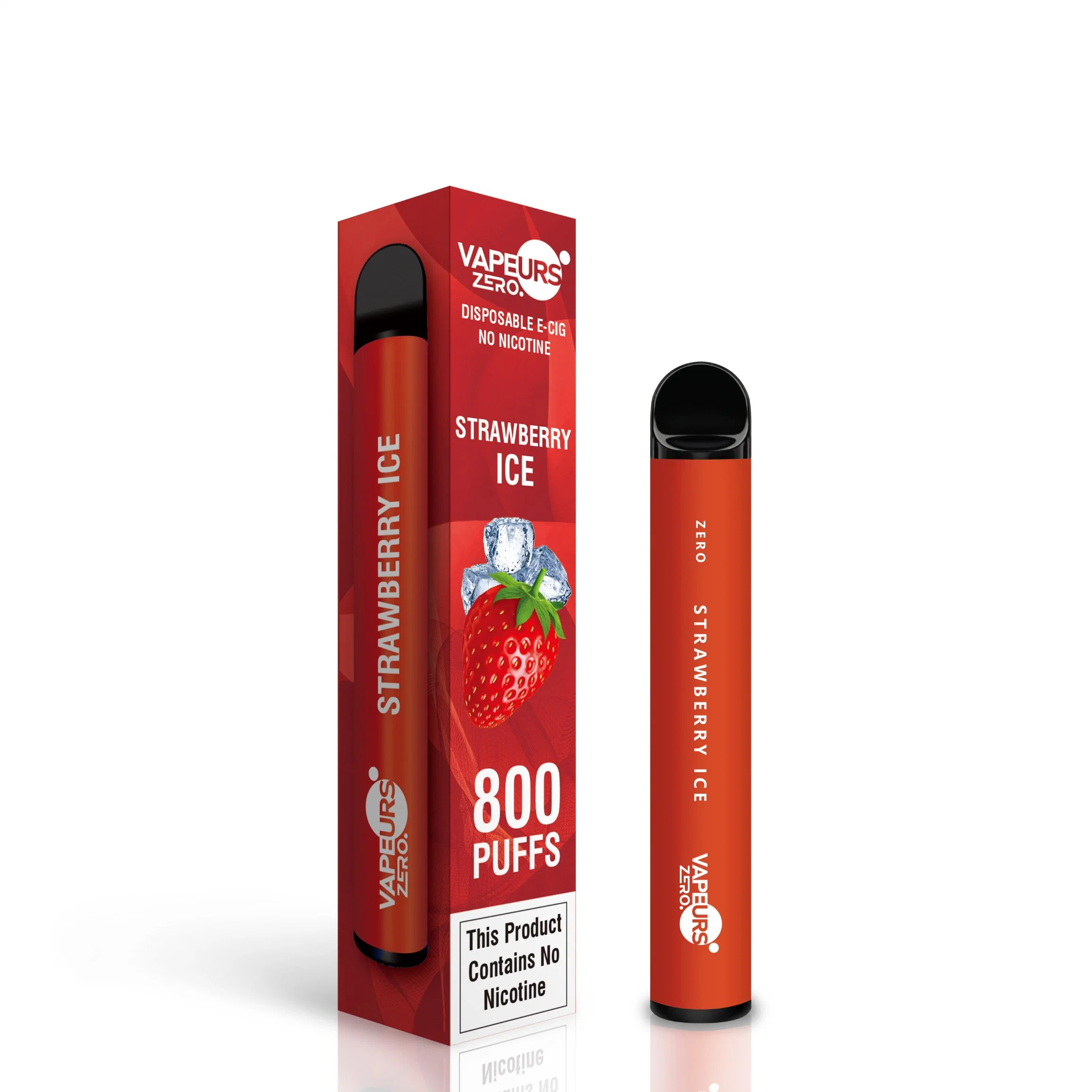 Cigarrillos E sin nicotina 800puff VAPE desechable