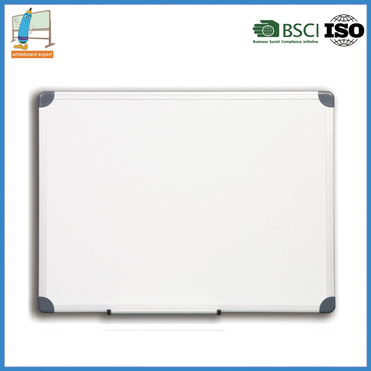 Magnetic Whiteboard/Dry Erase Board, 48 X 36 Inches, Silver Aluminium Frame