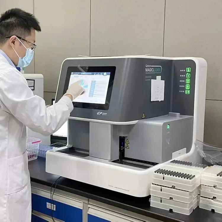 Magicl 6000 Getein Clinical Analytical Instruments Chemiluminescence Immunoassay Analyzer Price for Tsh, Tg-Ab, Tpo-Ab