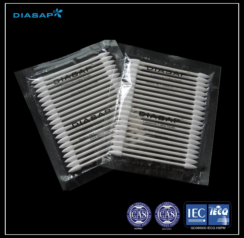 Clean Room Cotton Swabs for Cleaning Residual Glue (HUBY340 CA-003)