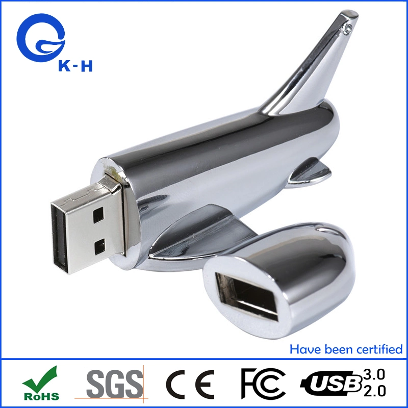 Metal Aircraft USB Flash Memory Drive 1GB 2GB 4GB 8GB