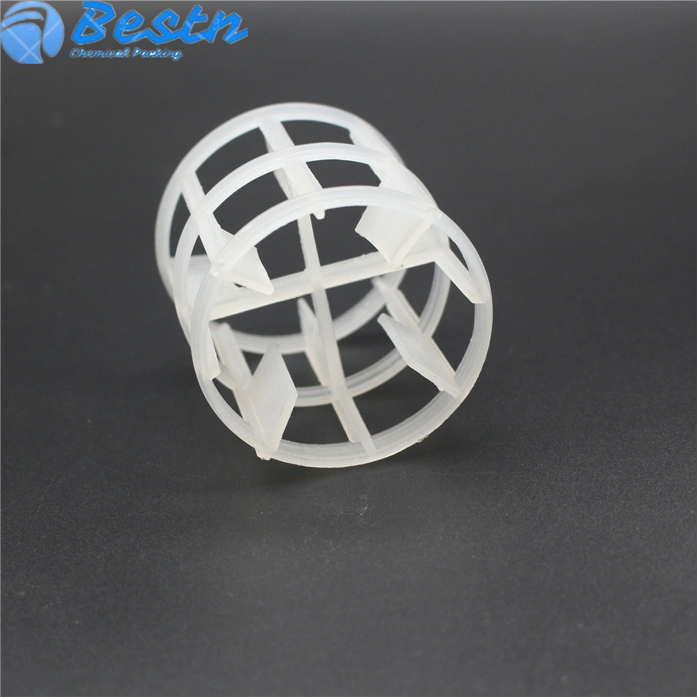 50, 76mm PP Rpp CPVC HDPE PVDF Plastic Packing High Flow Ring