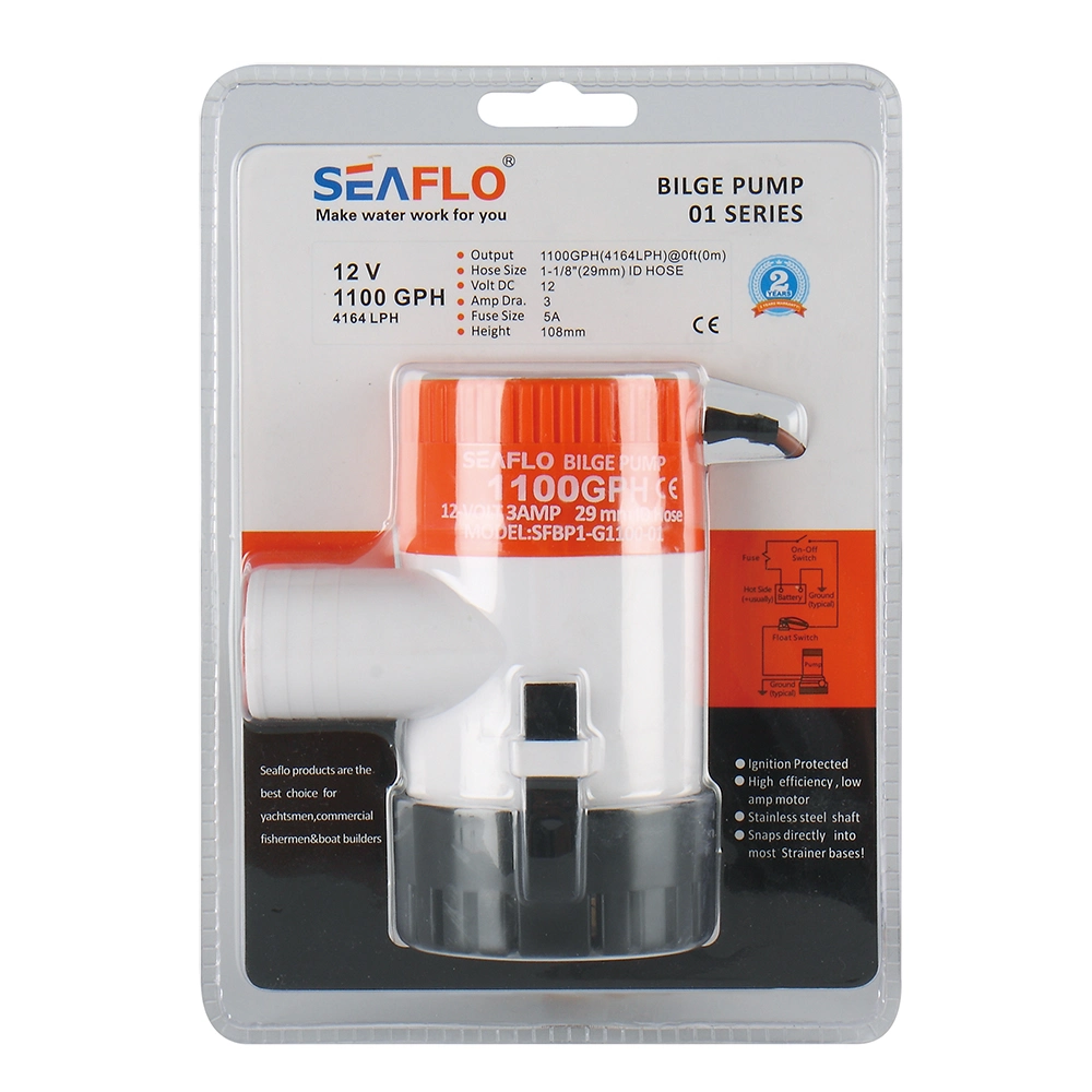 Seaflo 1100gph 12V Mini Bilge Pump for Boat