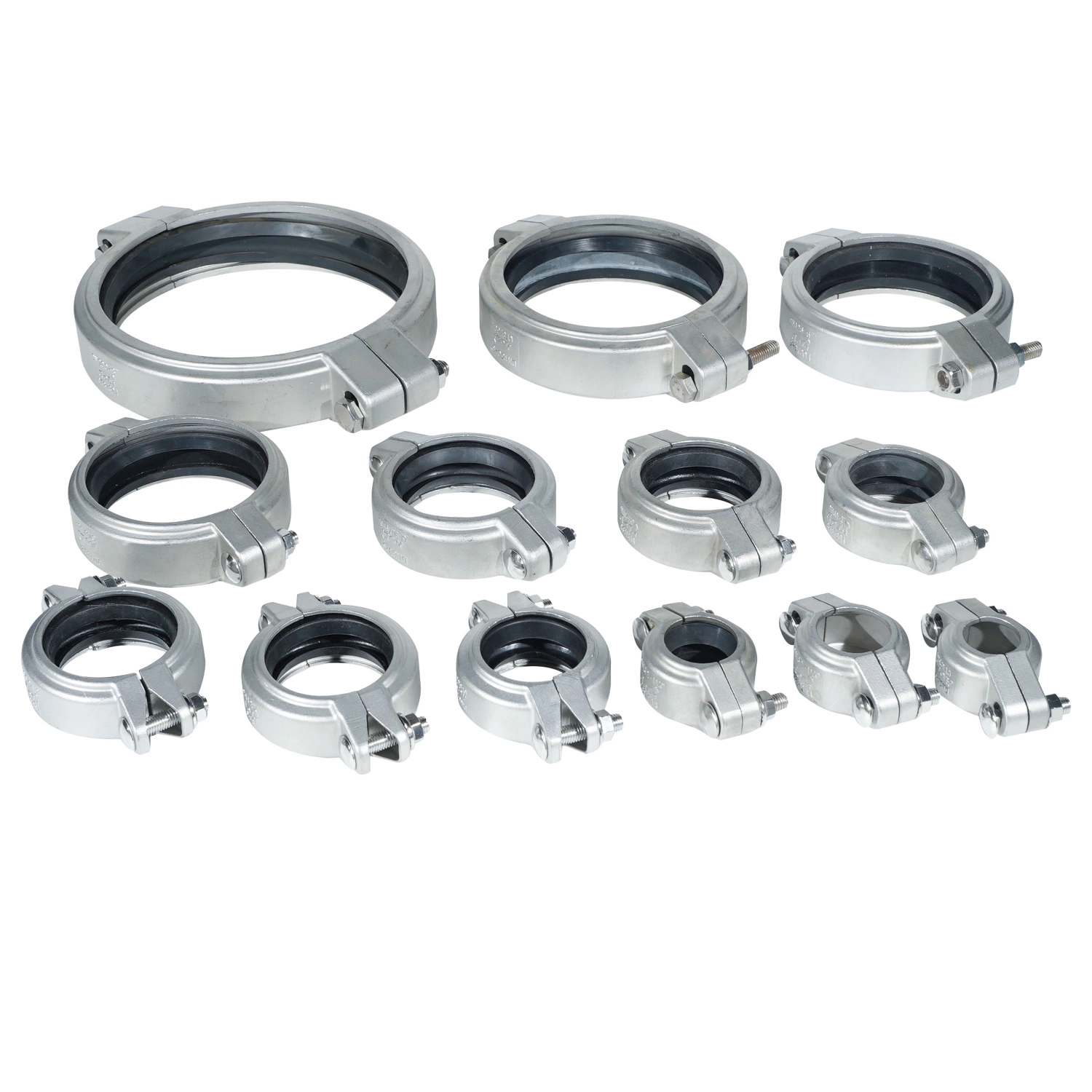 Grooved Rigid Coupling Galvanized Pipe Clamp Fitting Various Specifications High quality/High cost performance  Mr-P-Ktss