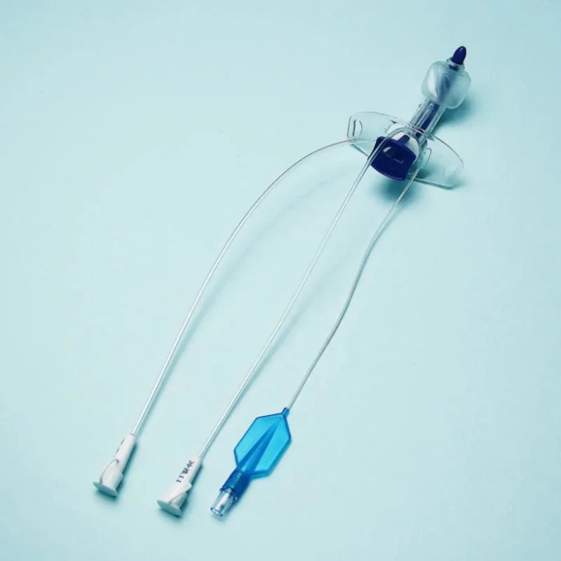 Tracheal Cuffed Disposable ICU Intensive Critical Care Tracheostomy Tube