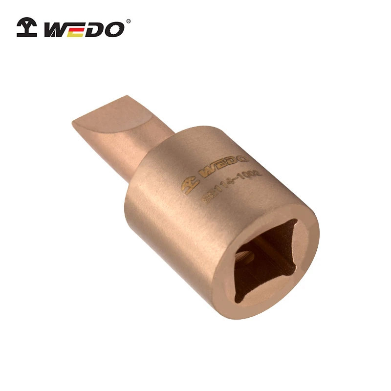 WEDO 1/2" Non-Magnetic/Sparking Nut Driver Screwdriver Socket Bit Beryllium Copper