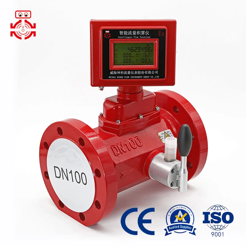 Cheap Hydrogen Methane Ammonia Turbine Flow Meter Air Flow Sensor Oxygen Nitrogen Natural Gas