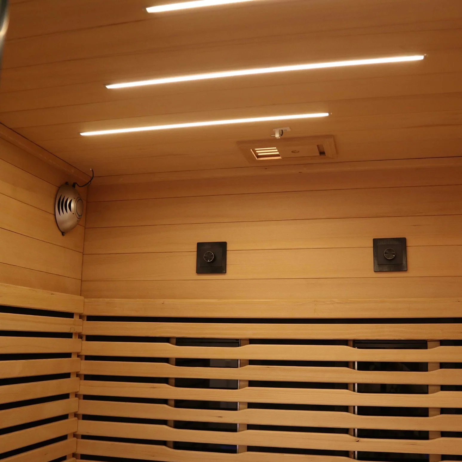 V Health Hemlock Sauna Rooms Dry Steam Infrared Sauna Room