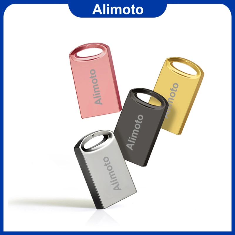 Promotional Gift Custom 1GB to 128GB USB 2.0 Mini Metal USB Flash Drive