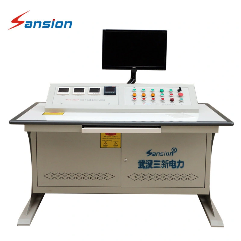 Probador automático de inyección de corriente principal de aumento de temperatura del laboratorio de equipos el equipo de prueba para el disyuntor