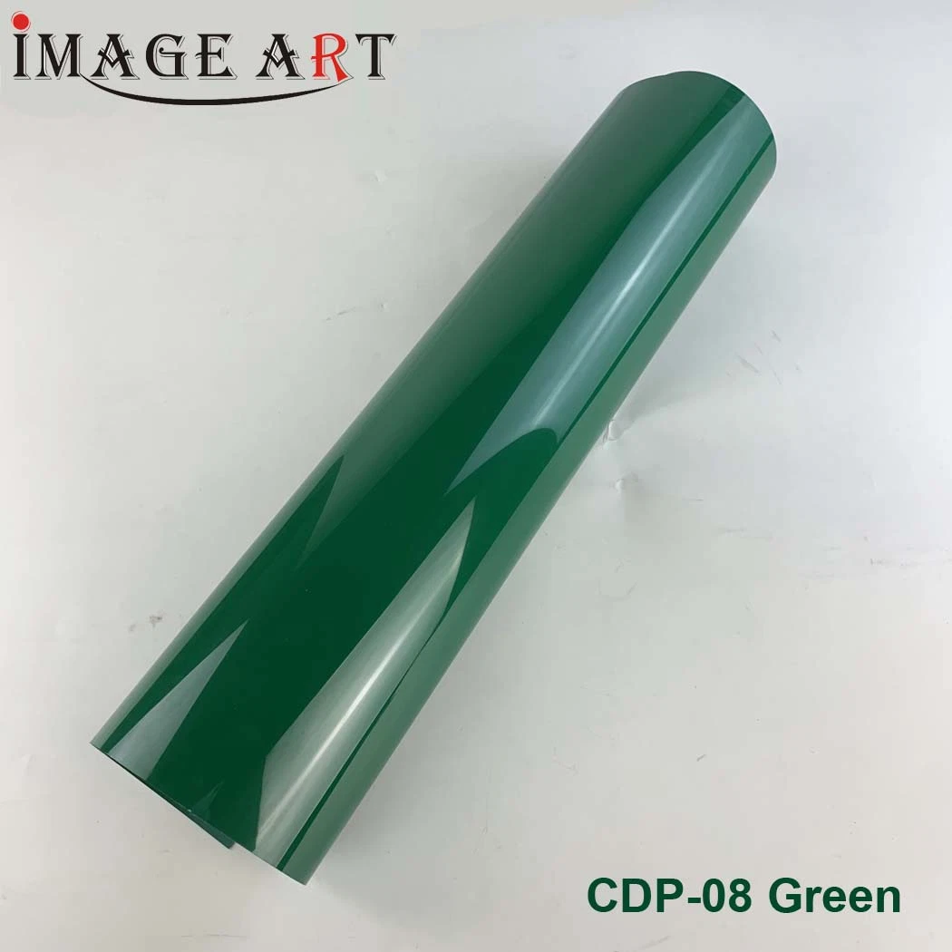 0.5*25m a transferência de calor vinis/FILME/PVC flexível para impressão de T-shirt Green CDP-08