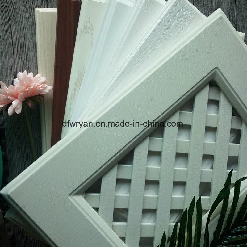 PVC Vacuum Thermofoil MDF Kitchen Cabinet Door