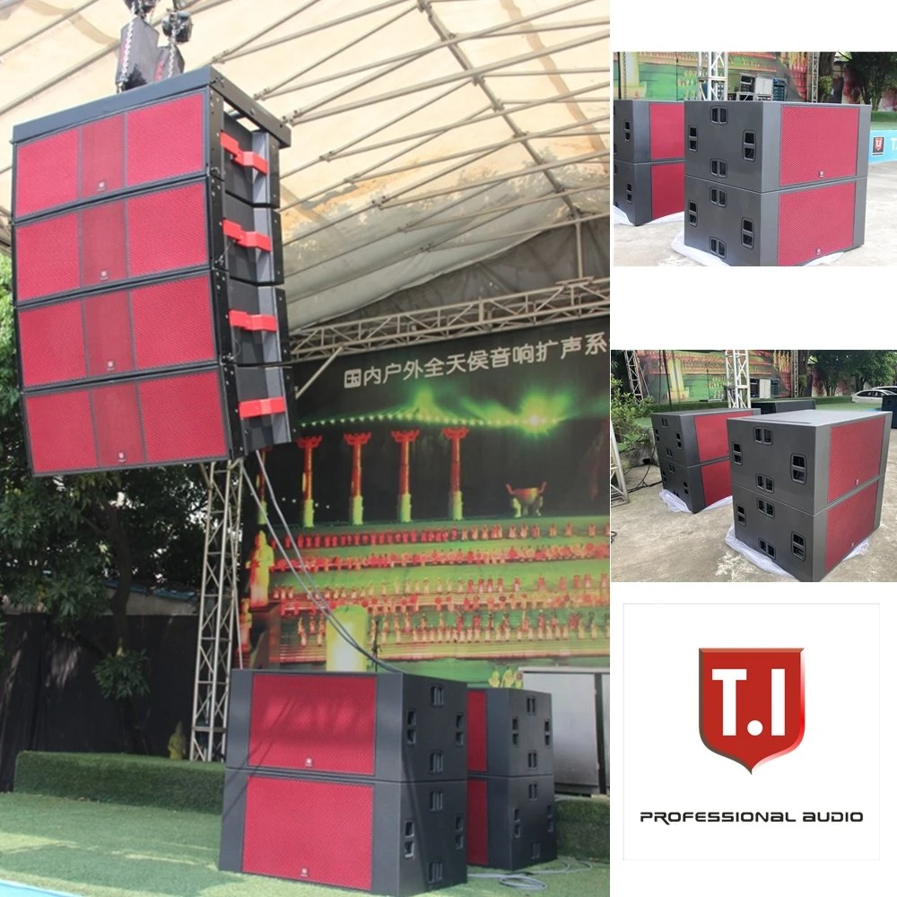 Max. 215 Double Line Array Sound System PRO de 15 pouces Équipement audio