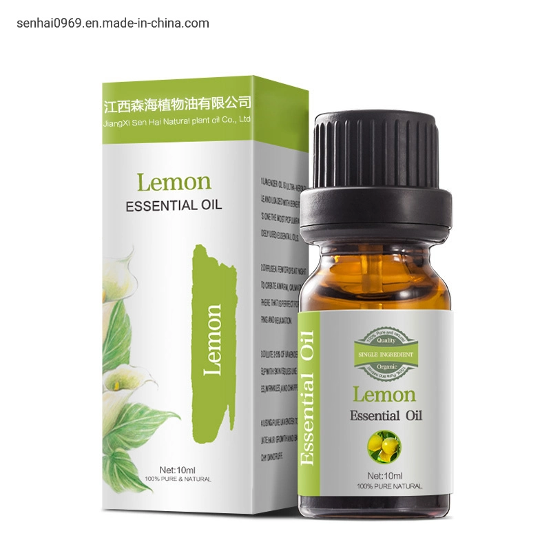 100% Pure Natural Fruit Peel Oil Aroma Diffuser CAS 8008-56-8 Perfume Oil Organic Price Lemon Essential Oil for Skin Whitening