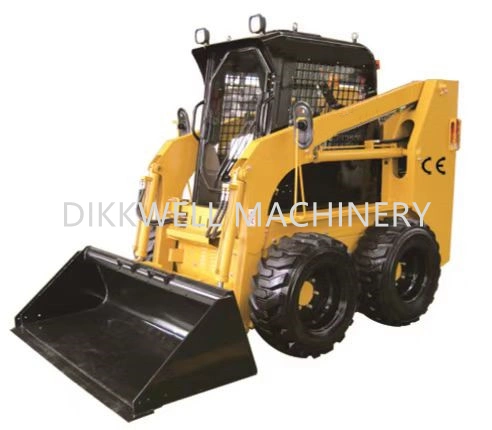 New Style Hj60 60HP Flexible Rated Load 850kg Skid Steer Loader