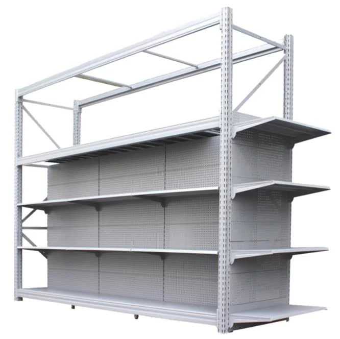 Factory Wholesale/Supplier Double Sided Shopping Mall Modern Display Stand Racks Storage Shelf