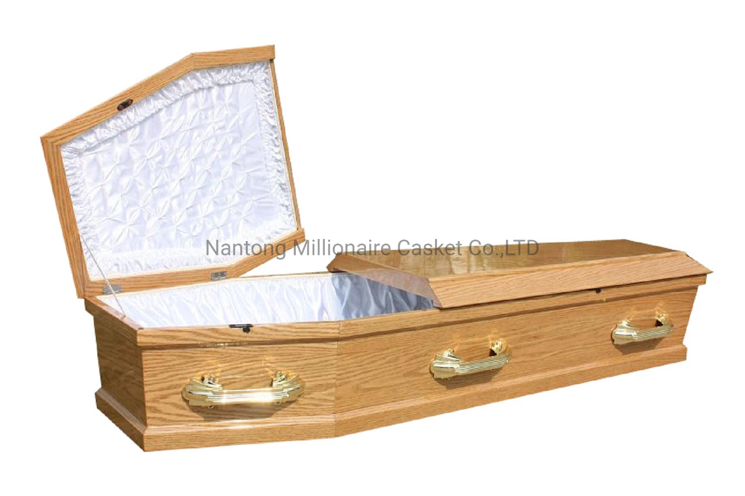 Cofre de madeira maciça e Coffin