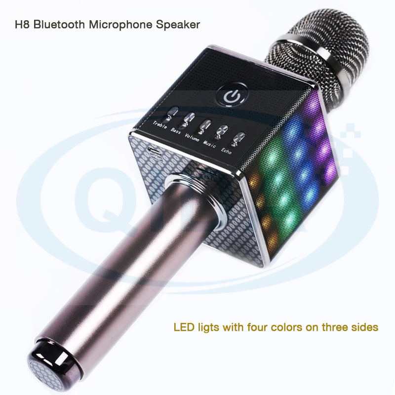 2018 Hot Sale Home Mobile KTV Karaoke Wireless Bluetooth Sing Song Speaker Microphone