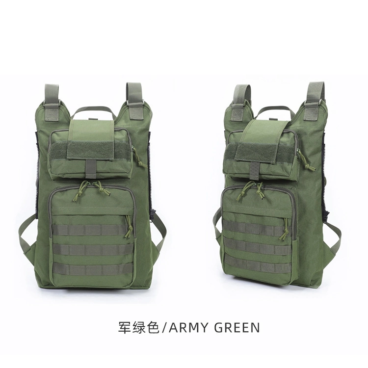 Sac de veste de combat d'engrenage d'assaut Outdoor Chasse Camping L'Hydratation sac à dos pliable