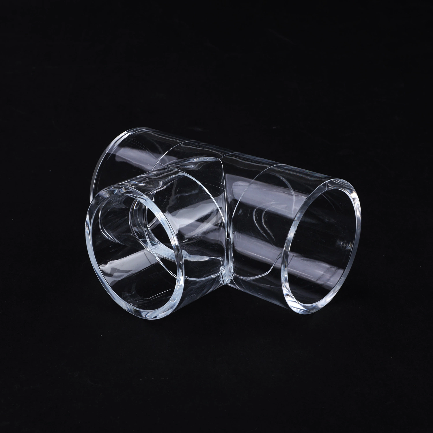 Tube rond en acrylique transparent épais et creux de grand diamètre en plastique Tube PMMA