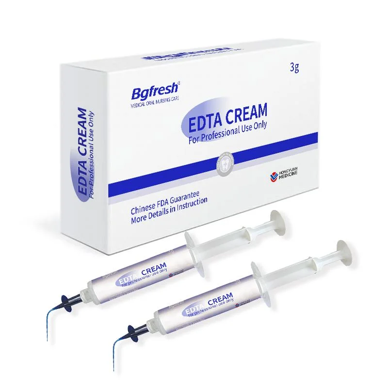 Medical Supply Dental Consumable Material Dental Root Canal Enlargement and Lubricant Cream with EDTA as Antibacterial Preparation Before Root Canal Treatment E