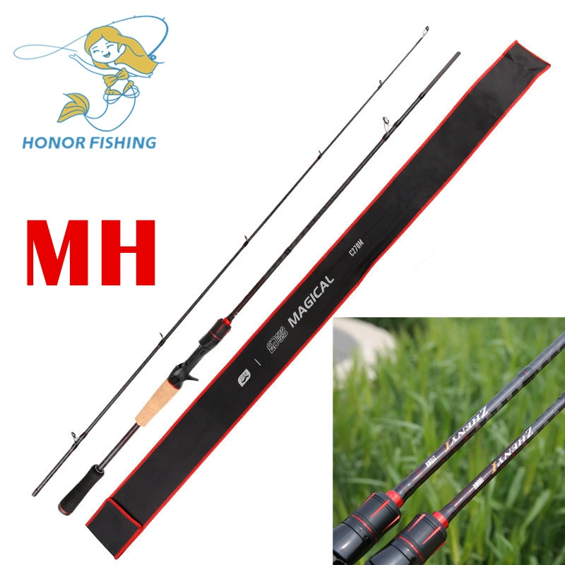 Fr-06 Power Ml Casting Spinning Bass Surf Fly Carbon Rod Bass Fishing Rod