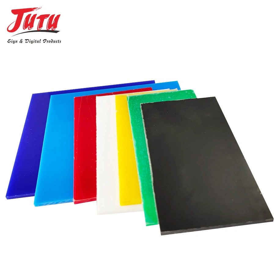 2400/2440/3000mm Length 1200/1220/1500/2000mm Width Acrylico Blanco Crystal Color Cast Board Acrylic Sheet