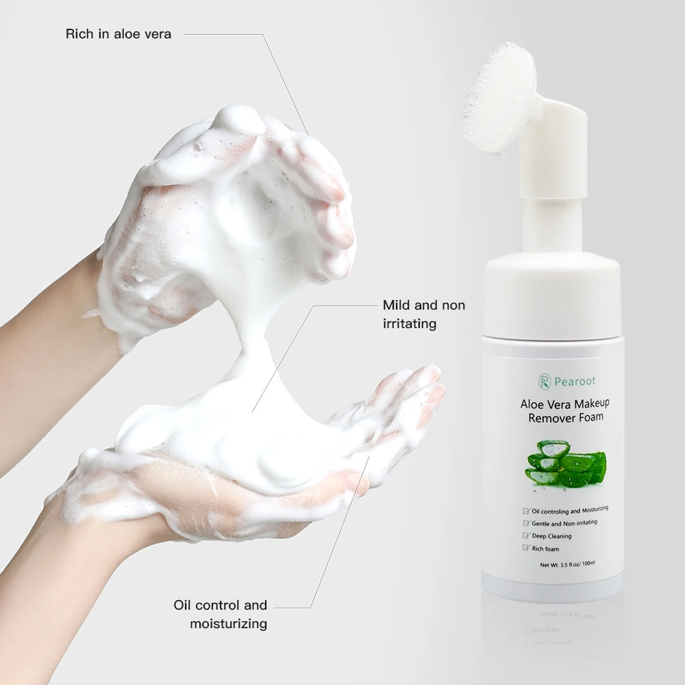 Aloe Vera Cleansing Bubble Water Gentle Moisturizing Cleansing and Greasy Removal