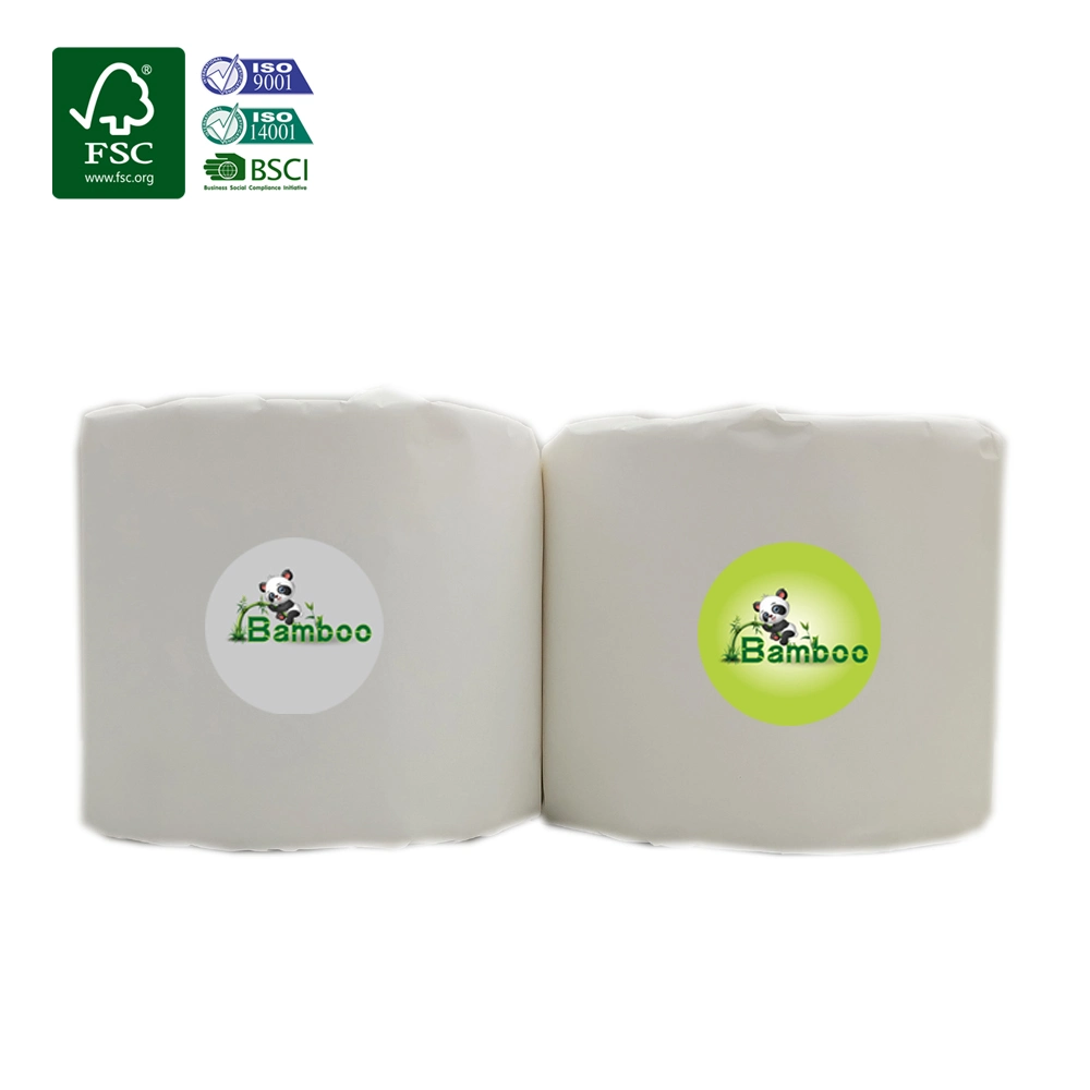 China Fornecedor Atacado papel higiénico Pure Virgin Wood Pulp WC Papel