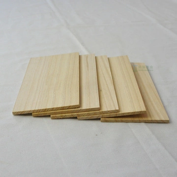 18mm placas de madera de Paulownia personalizados de forma redonda de madera de Paulownia