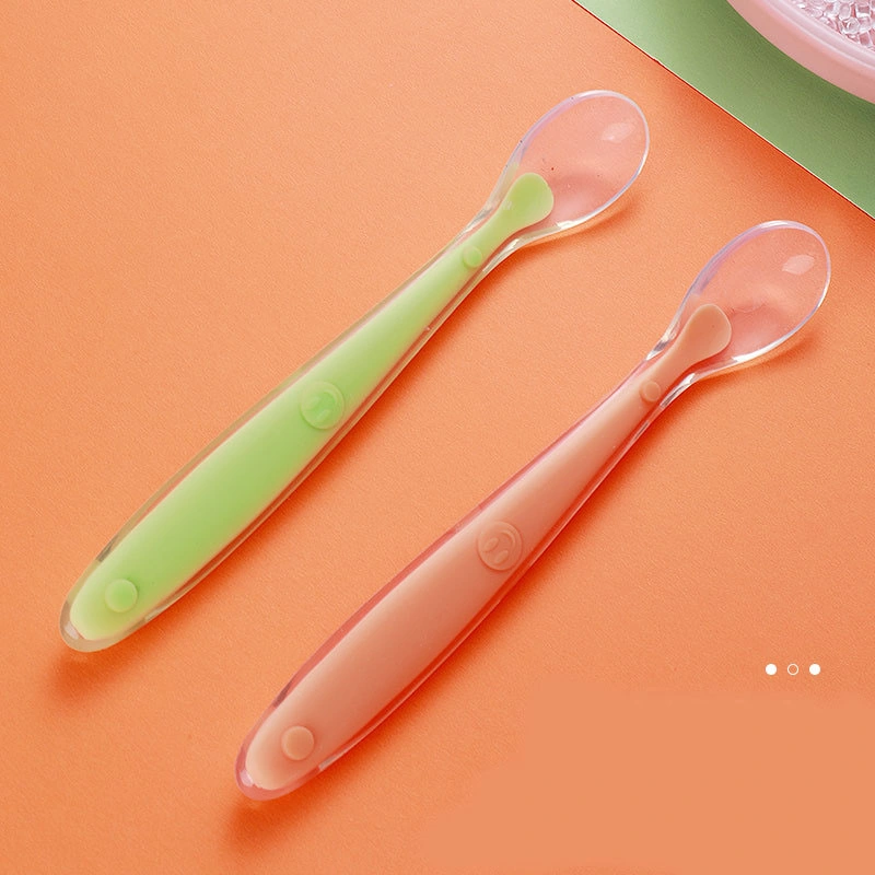 Children's Cutlery Cartoon Silicone Spoon