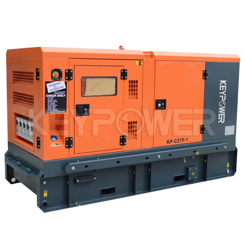 Les générateurs diesel avec moteur Kubota Set Super Silent 10 12 15 30 50 250 300 500 Kw kVA Phase unique de petite puissance