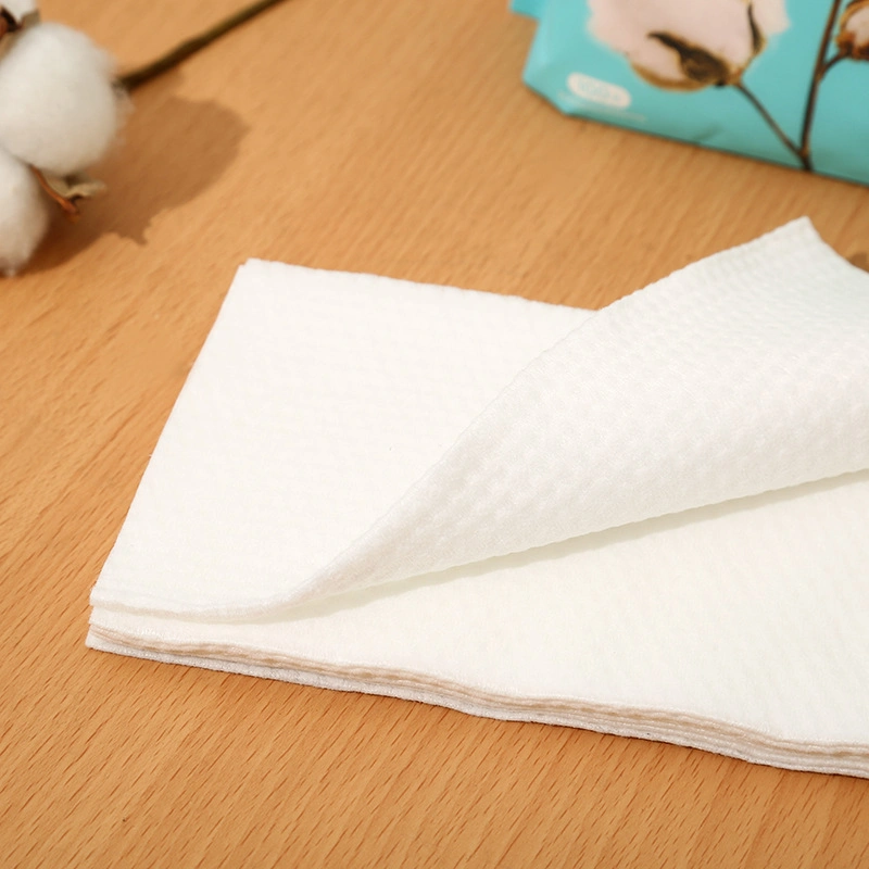 Eco-Friendly Disposable Cotton Soft Face Cleansing Towel for Face Cleansing