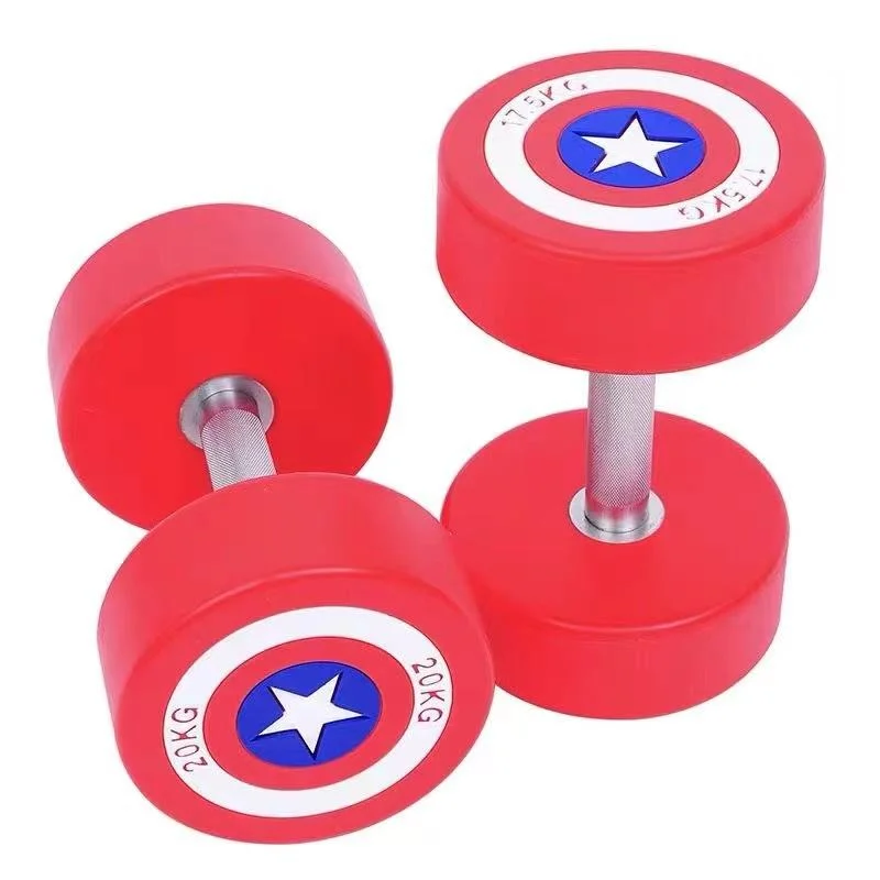 PU Dumbbell 2.5-50kg Weighted Plated Dumbbell