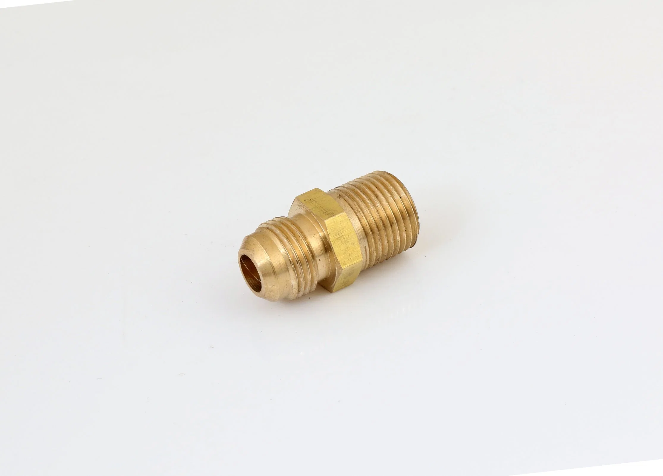 Brass NPT to Flare Straight Gas Fittings