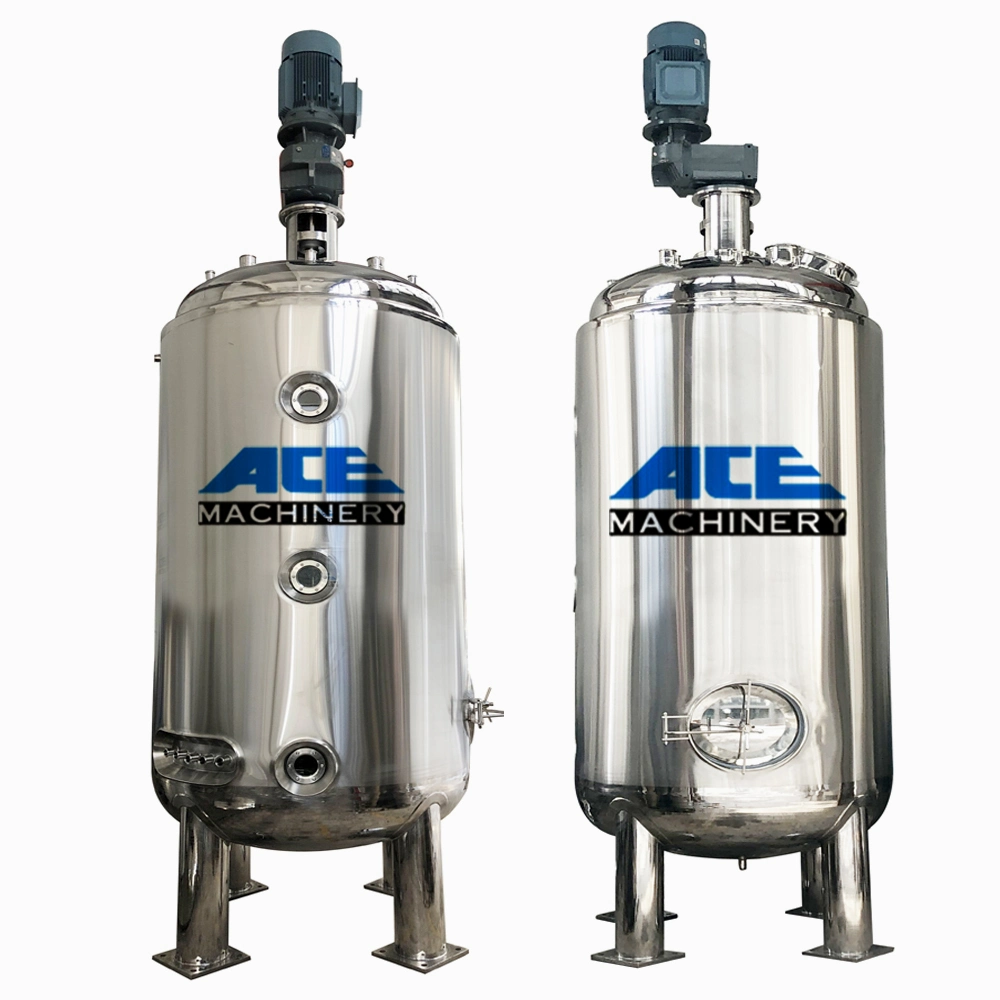 Factory Price Industrial Batch Emulsifying Mixing Heating Jacketed Homogenizing Reactor for Cosmetic Processing