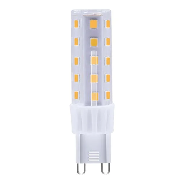 مصابيح LED صغيرة طراز G9 4.5W مصباح شمعة ثنائي المسمار LED خفيف