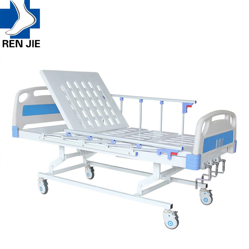 Manufacture Good Quality Hospital Supplies Nursing Bed Patient Bed for Home
