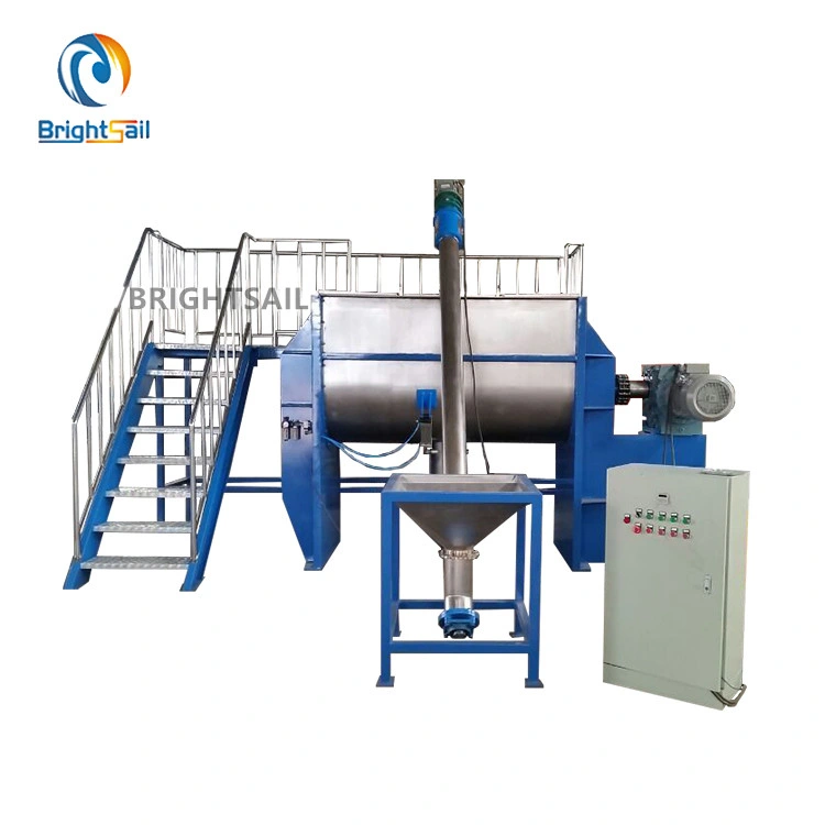 Bsr Pharmaceutical Chemical Dry Large Scale Food Gypsum Fertilizer Lab Powder Mixing Equipment