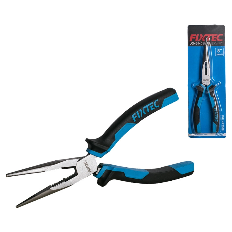 Fixtec 6inch 8 Inch Multi Straight Sharp Long Nose Pliers Long Needle Plier