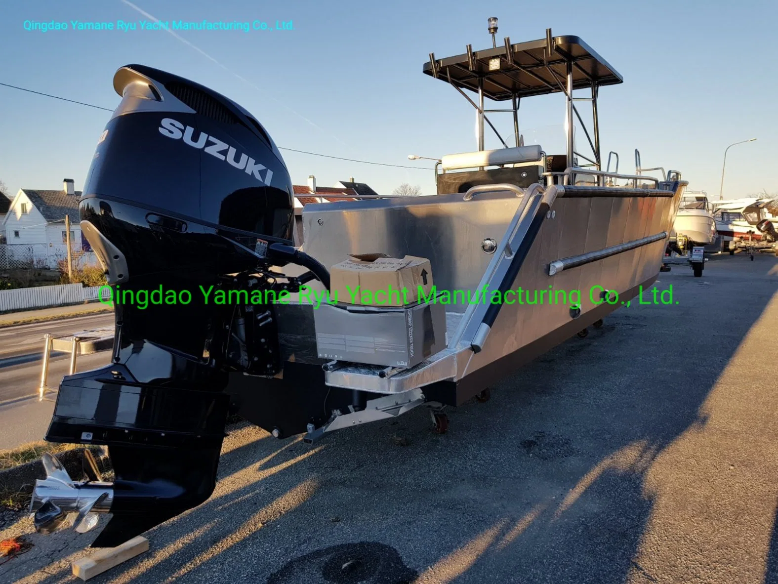 Yamane Yacht 9.7m CE Approved Aluminum Center Console Commercial Fishing Working Boat