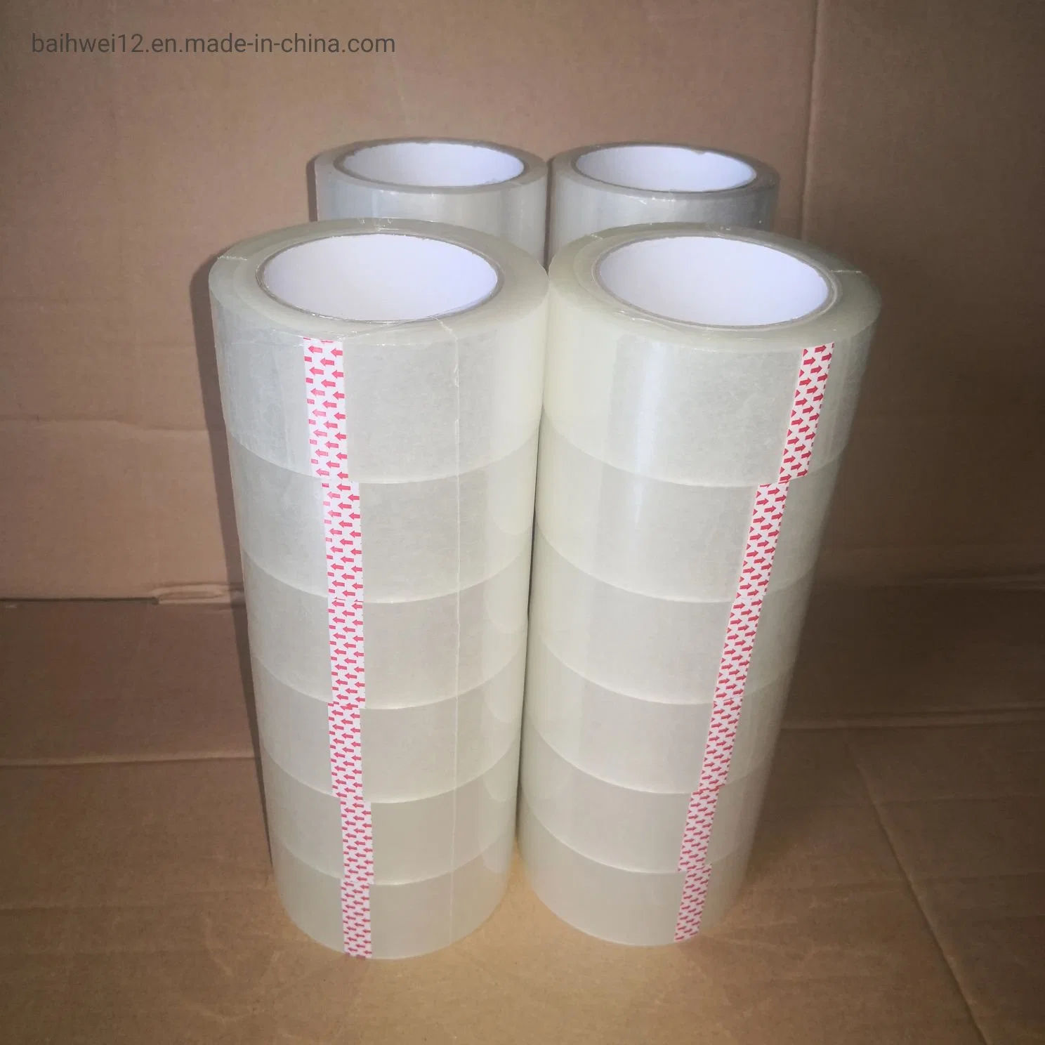 Acrylic Plastic Parcel OPP Packing Tape 132m BOPP Cellulose Tape