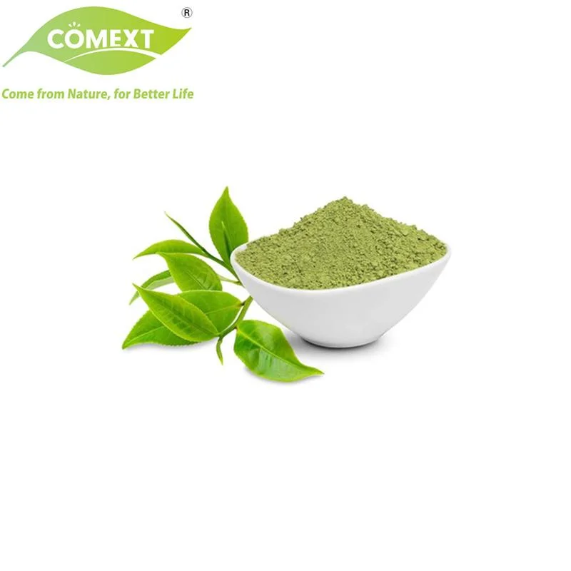 Comext 100% organique naturel produit de santé d'usine de la poudre de thé vert matcha