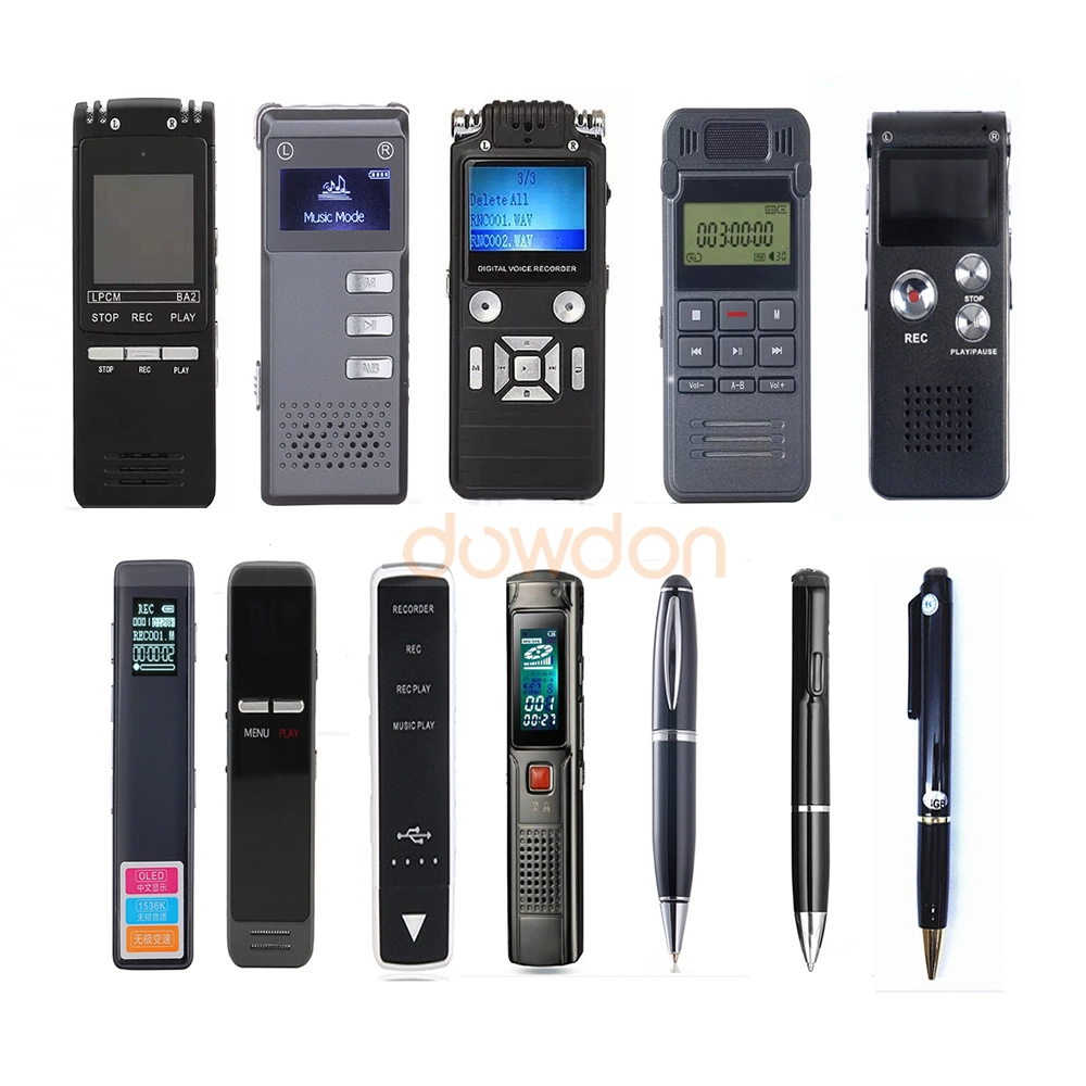 Factory Price Digital Voice Recorder Manufacturer Professional USB Voice Recorder Support OEM