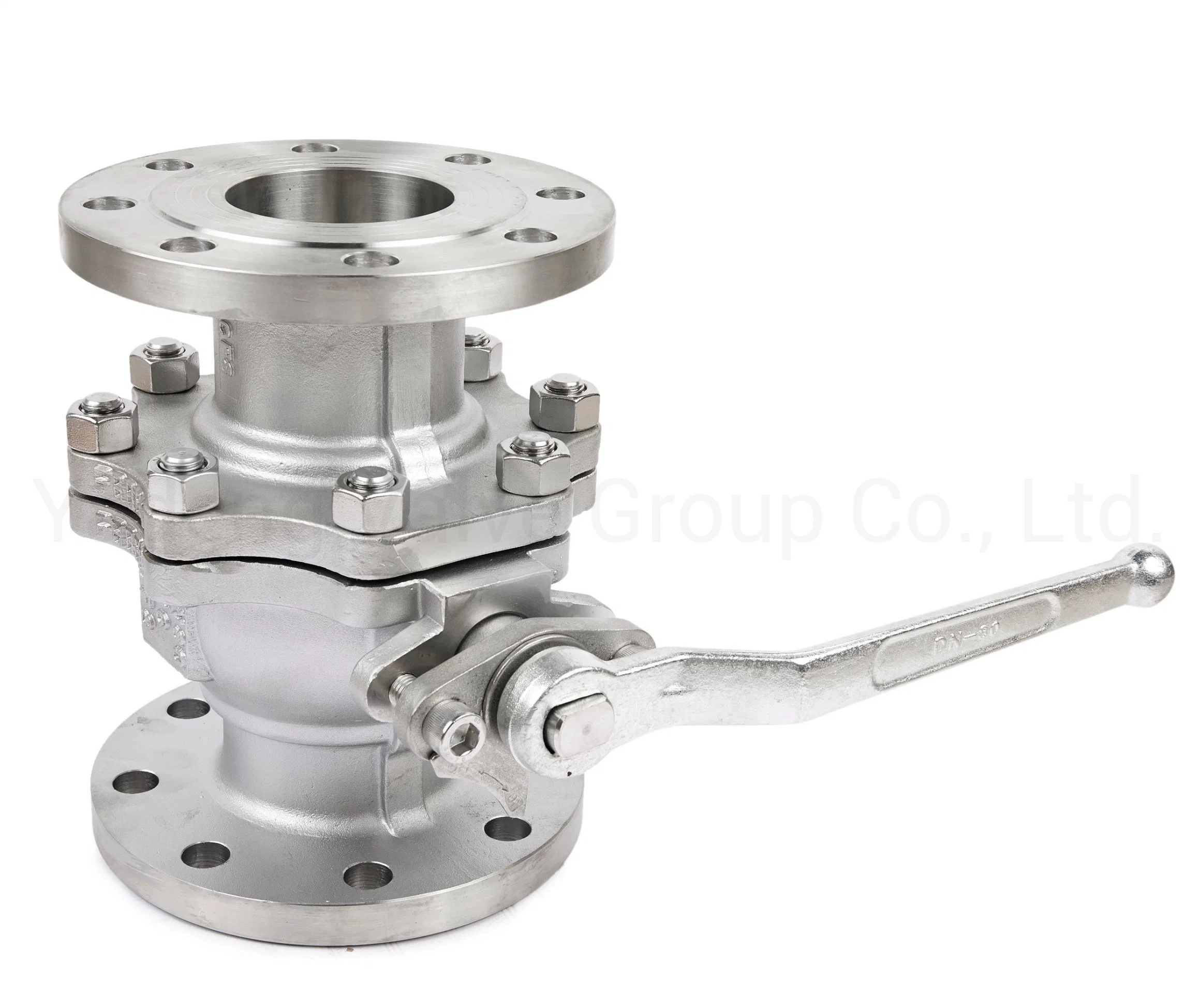 Blow-out Proof Stem Design Hydraulic Regulator Stainless Steel Flanged Connection Ball Valves