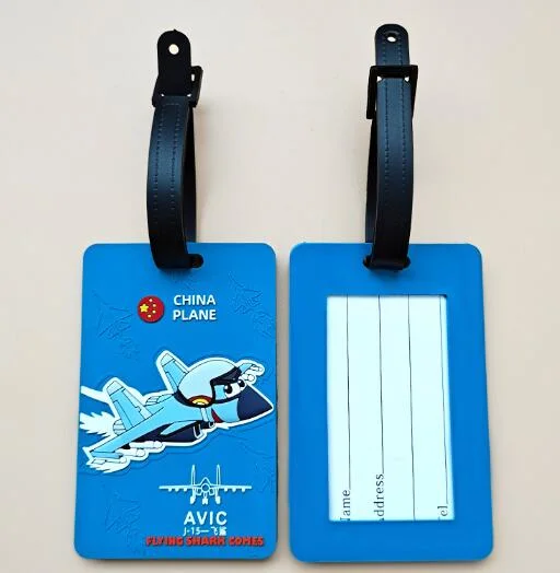 3D Souvenir Silicon Luggage Name Tags