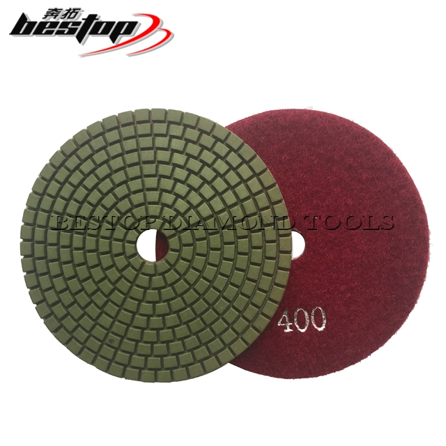 4" Stone Abrasive Tools for Granite Stone Polishing