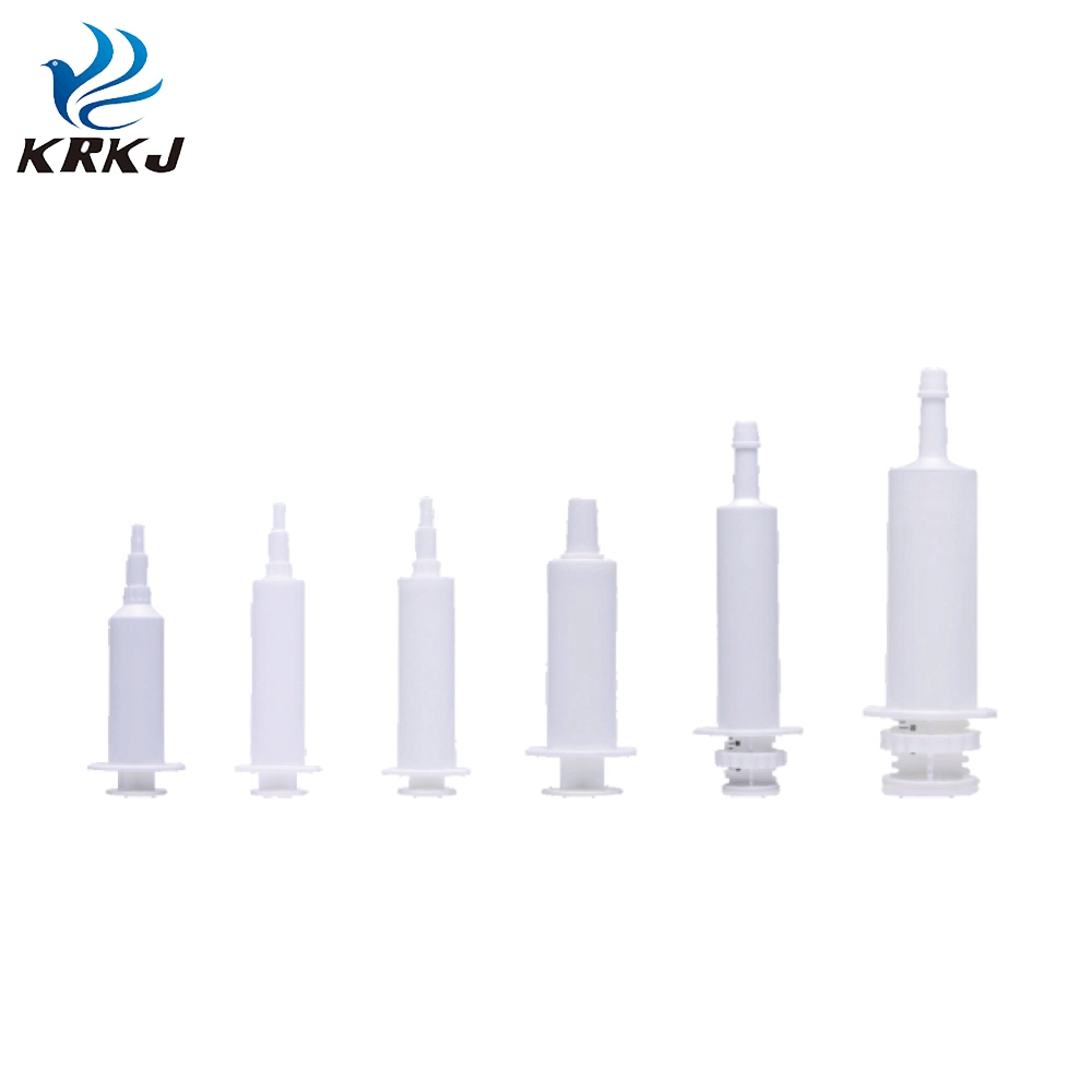 30ml 60ml Vet Disposable Plastic Oral Paste Feeding Syringe for Large Animals